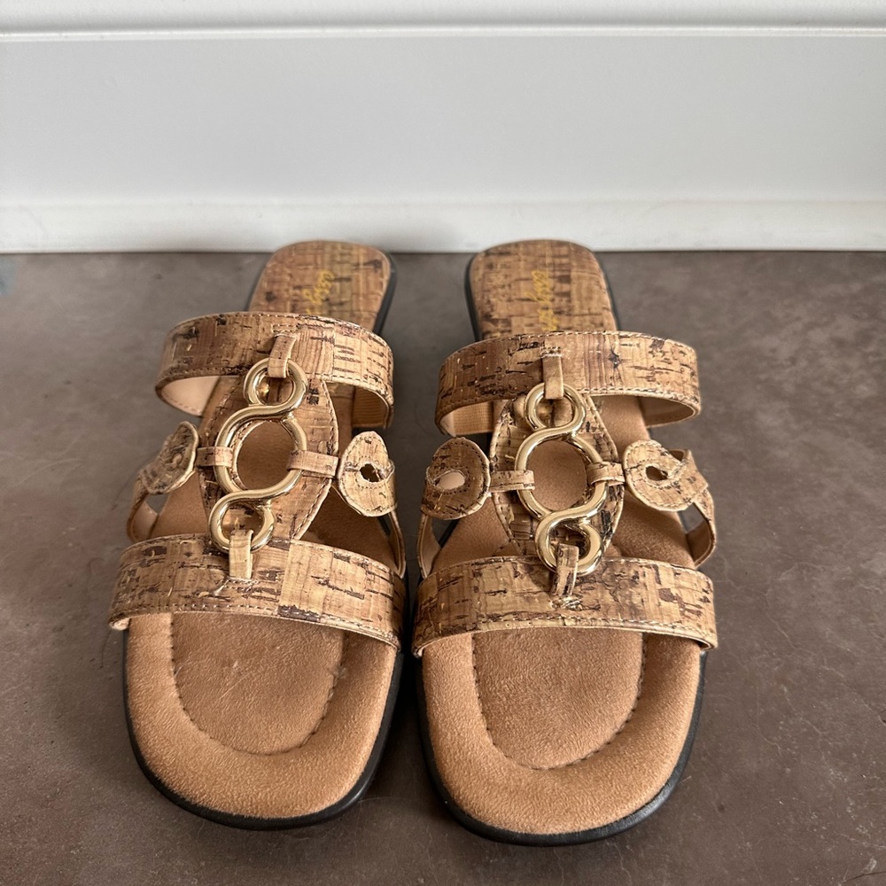 Cork sandals